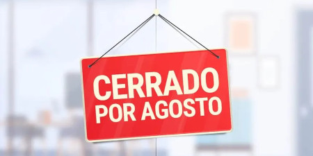 Cerrado por vacaciones