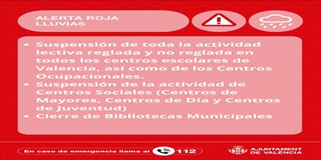 Suspensión clases lunes 29 de septiembre