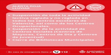 Suspensión clases lunes 29 de septiembre