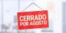 Cerrado por vacaciones